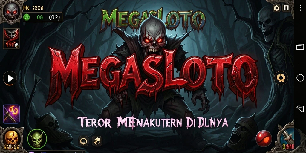 Tampilan gameplay menakutkan dari MEGASLOTO yang membuat jantung berdebar.
